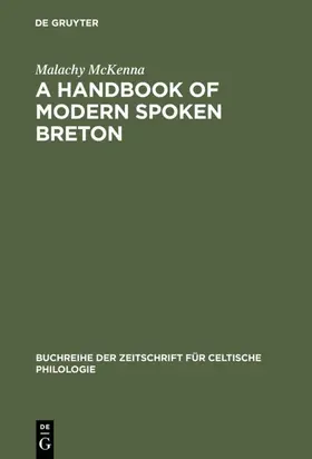 McKenna | A Handbook of Modern Spoken Breton | E-Book | sack.de