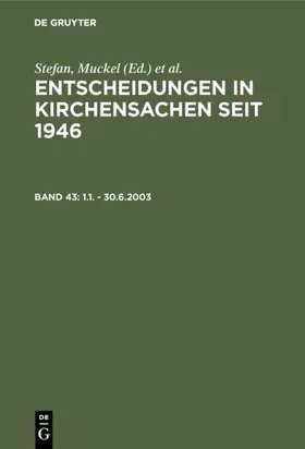 Baldus / Muckel |  1.1. - 30.6.2003 | eBook | Sack Fachmedien