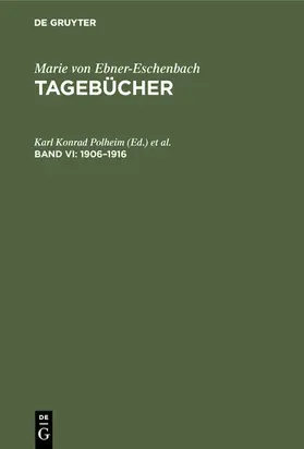 Polheim / Gabriel |  1906-1916 | eBook | Sack Fachmedien