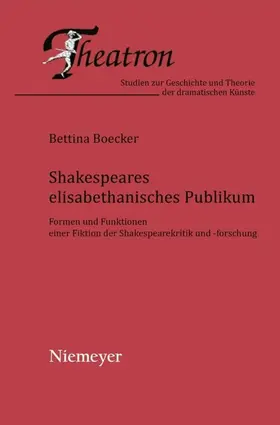 Boecker | Shakespeares elisabethanisches Publikum | E-Book | www2.sack.de