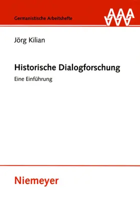 Kilian | Historische Dialogforschung | E-Book | sack.de