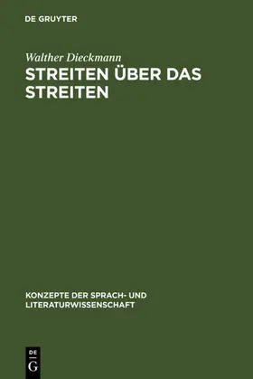 Dieckmann |  Streiten über das Streiten | eBook | Sack Fachmedien