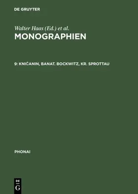 Grubacic / Veith |  Knicanin, Banat. Bockwitz, Kr. Sprottau | eBook | Sack Fachmedien
