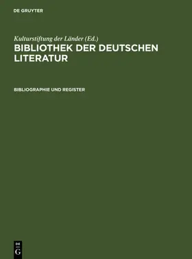 Frey |  Bibliographie und Register | eBook | Sack Fachmedien
