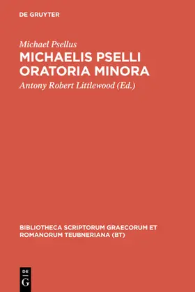 Psellus / Littlewood | Oratoria minora | E-Book | sack.de
