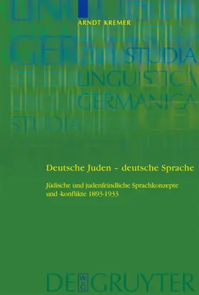 Kremer | Deutsche Juden - deutsche Sprache | E-Book | www2.sack.de