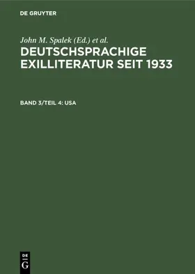 Spalek / Feilchenfeldt / Hawrylchak |  USA | eBook | Sack Fachmedien