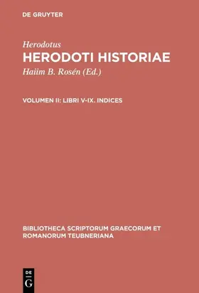 Rosén / Herodotus | Libri V-IX. Indices | E-Book | sack.de