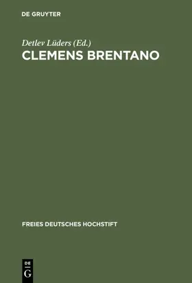 Lüders |  Clemens Brentano | eBook | Sack Fachmedien