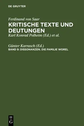 Karrasch |  Dissonanzen. Die Familie Worel | eBook | Sack Fachmedien