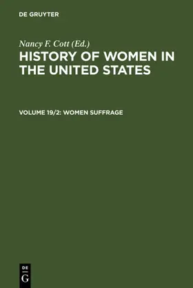 Cott | Women Suffrage | E-Book | www2.sack.de