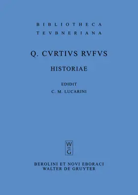 Curtius Rufus / Lucarini |  Historiae | eBook | Sack Fachmedien
