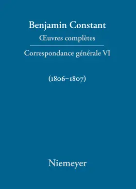  Correspondance générale 1806–1807 | eBook | Sack Fachmedien