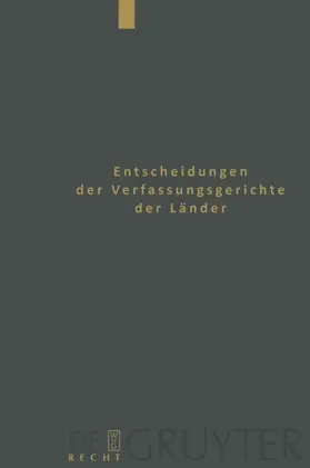  Baden-Württemberg, Berlin, Brandenburg, Bremen, Hamburg, Hessen, Mecklenburg-Vorpommern, Niedersachsen, Saarland, Sachsen, Sachsen-Anhalt, Thüringen | eBook | Sack Fachmedien