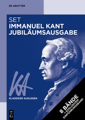 Höffe |  [Set Kant Jubiläumsausgabe] | Buch |  Sack Fachmedien