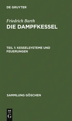 Barth |  Kesselsysteme und Feuerungen | Buch |  Sack Fachmedien