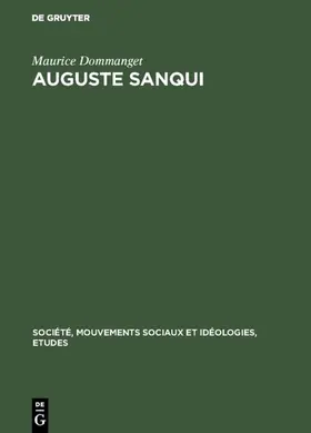 Dommanget |  Auguste Sanqui | Buch |  Sack Fachmedien