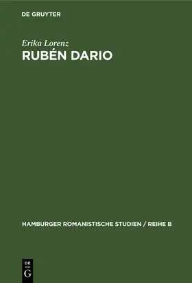 Lorenz |  Rubén Dario | Buch |  Sack Fachmedien