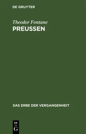 Fontane |  Preußen | Buch |  Sack Fachmedien