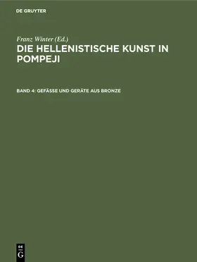 Pernice |  Gefässe und Geräte aus Bronze | Buch |  Sack Fachmedien