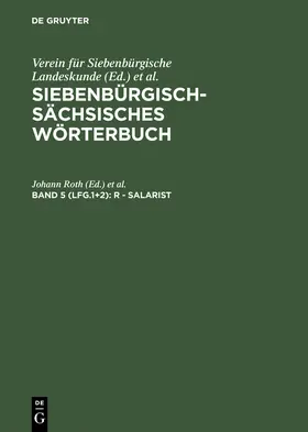 Roth / Wolff |  R - Salarist | Buch |  Sack Fachmedien