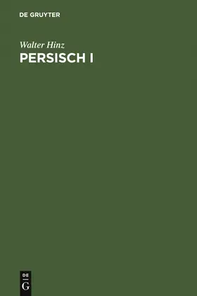 Hinz |  Persisch I | Buch |  Sack Fachmedien