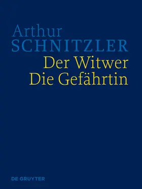 Schnitzler / Rauchenbacher |  Der Witwer. Die Gefährtin | Buch |  Sack Fachmedien