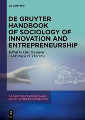 Sorenson / Thornton |  De Gruyter Handbook of Sociology of Innovation and Entrepreneurship | eBook | Sack Fachmedien