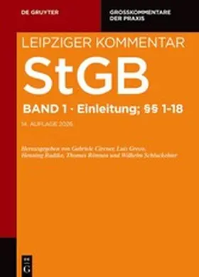 Bülte / Ceffinato / Dannecker | Einleitung; §§ 1–18 | E-Book | www2.sack.de