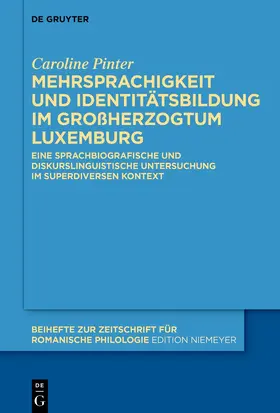 Pinter |  Mehrsprachigkeit und Identitätsbildung im Großherzogtum Luxemburg | eBook | Sack Fachmedien