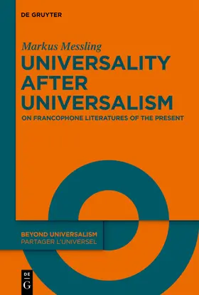 Messling / Taylor |  Universality after Universalism | Buch |  Sack Fachmedien