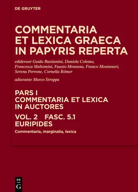 Bastianini / Colomo / Maltomini |  Euripides | Buch |  Sack Fachmedien
