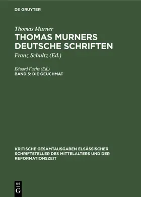 Fuchs |  Die Geuchmat | Buch |  Sack Fachmedien