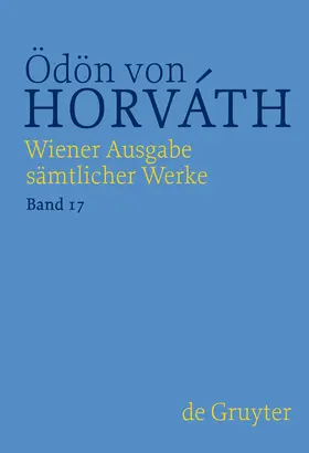 Streitler-Kastberger / Horváth / Vevjar |  Autobiographisches, Theoretisches, Lyrik, Rundfunk und Film, Revue | Buch |  Sack Fachmedien