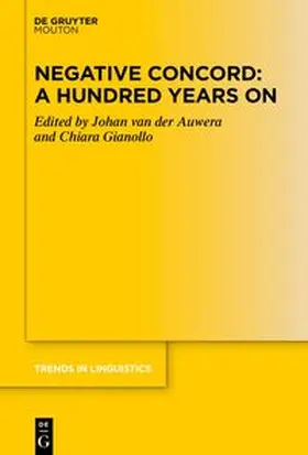 van der Auwera / Gianollo | Negative Concord: A Hundred Years On | E-Book | sack.de