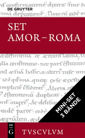 Ovid / Tibull / Holzberg |  [Mini-Set AMOR - ROMA: Liebe und Erotik im alten Rom, Tusculum] | Buch |  Sack Fachmedien