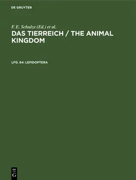 Bryk / Wermuth / Mertens |  Lepidoptera | Buch |  Sack Fachmedien