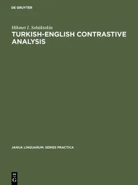 Sebüktekin |  Turkish-English contrastive analysis | Buch |  Sack Fachmedien