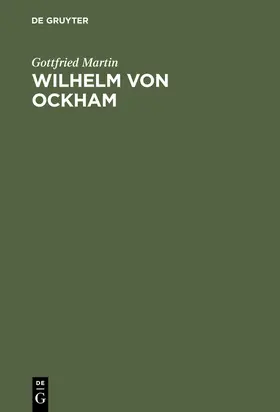 Martin |  Wilhelm von Ockham | Buch |  Sack Fachmedien