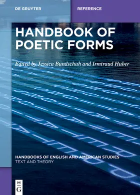 Bundschuh / Huber |  Handbook of Poetic Forms | Buch |  Sack Fachmedien
