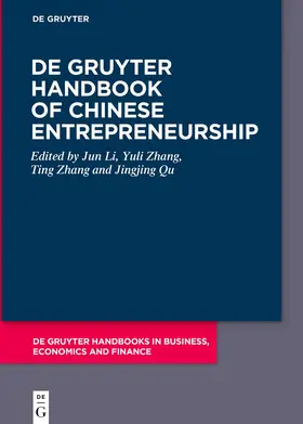 Li / Zhang / Qu |  De Gruyter Handbook of Chinese Entrepreneurship | Buch |  Sack Fachmedien