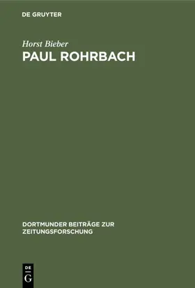 Bieber | Paul Rohrbach | E-Book | sack.de