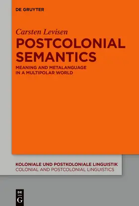 Levisen |  Postcolonial Semantics | Buch |  Sack Fachmedien