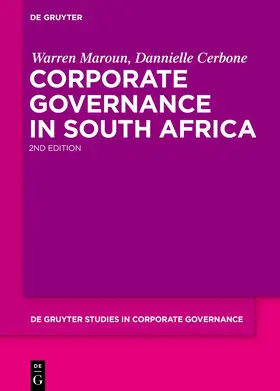 Maroun / Cerbone |  Corporate Governance in South Africa | eBook | Sack Fachmedien