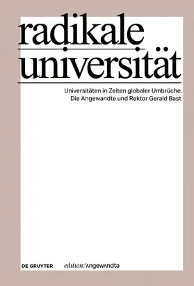  Radikale Universität | eBook | Sack Fachmedien