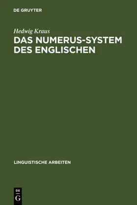 Kraus |  Das Numerus-System des Englischen | eBook | Sack Fachmedien