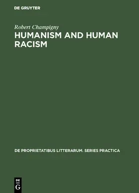 Champigny |  Humanism and human racism | eBook | Sack Fachmedien