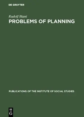 Biani |  Problems of planning | eBook | Sack Fachmedien