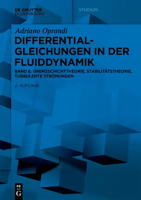 Oprandi |  Differentialgleichungen in der Fluiddynamik | eBook | Sack Fachmedien