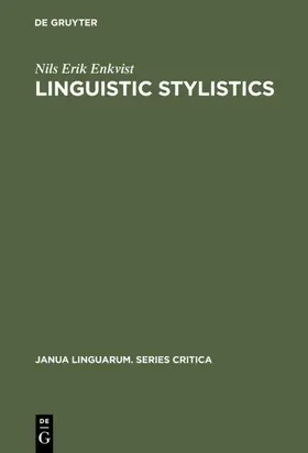 Enkvist |  Linguistic stylistics | eBook | Sack Fachmedien